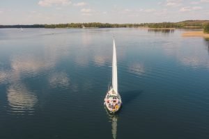 jachta Žaltys trakuose