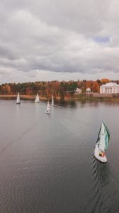 trakų ežeras regata team building