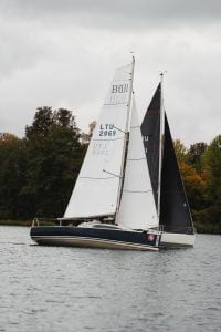 jachtu regata komandos formavimas Trakuose